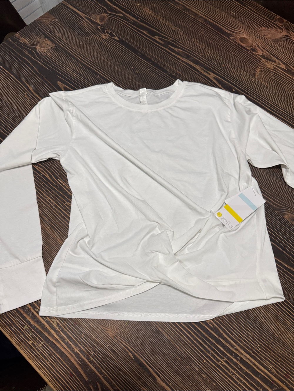 Zella kids long sleeve thermal tie long sleeve